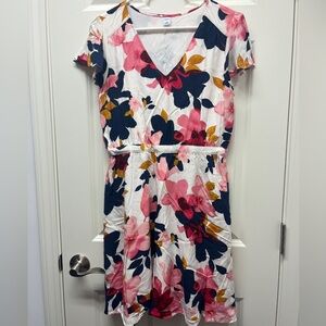 Floral print dress